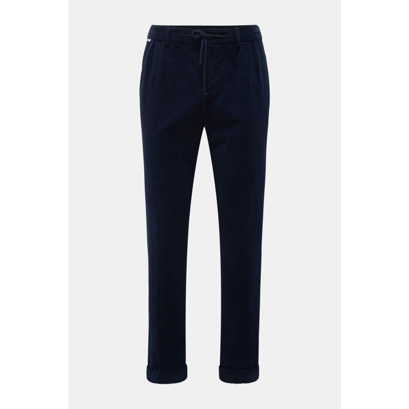 04651/ A TRIP IN A BAG Cord-Jogpants 'Oyster' navy | BRAUN Hamburg