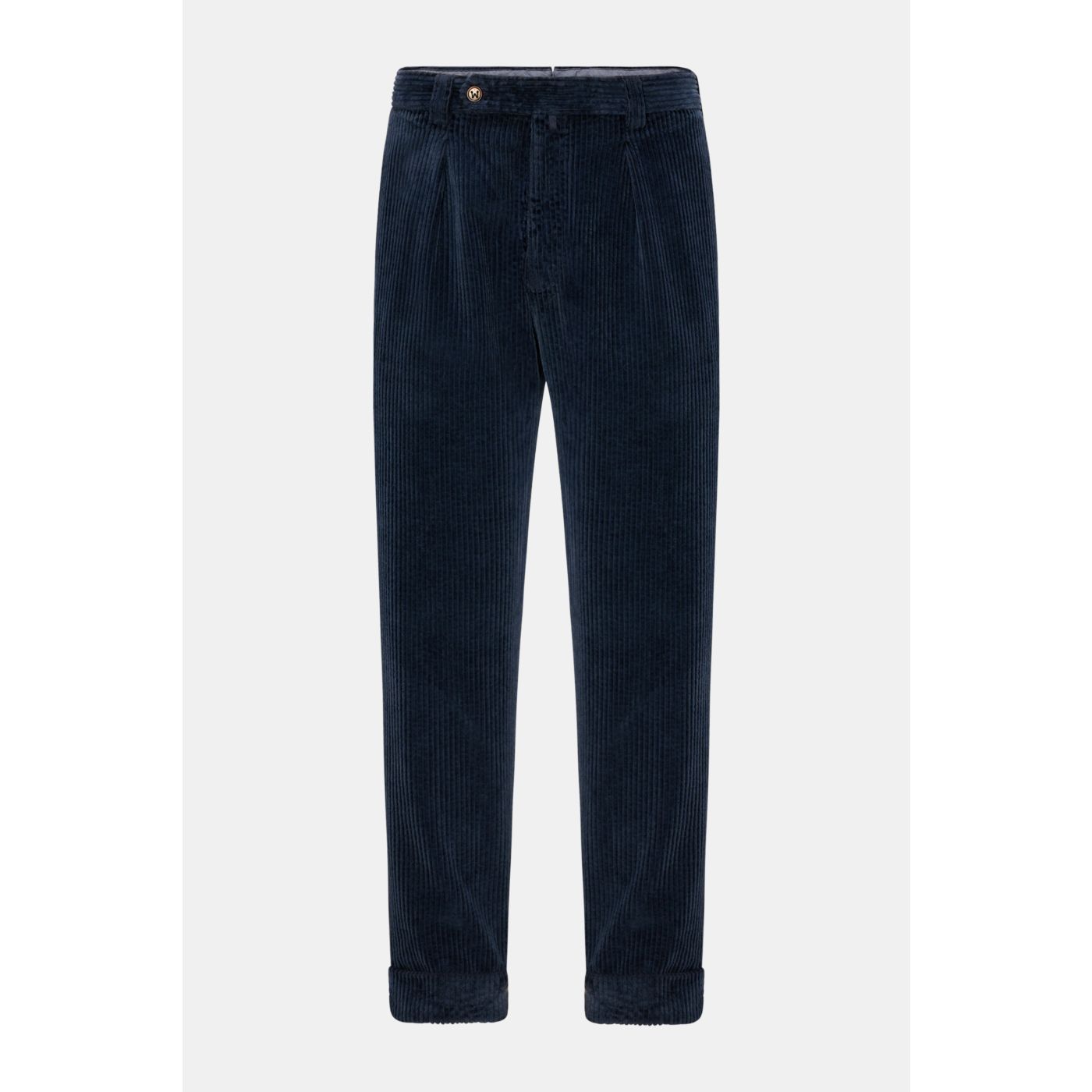 BERWICH corduroy pants 'Chiaia' navy | BRAUN Hamburg