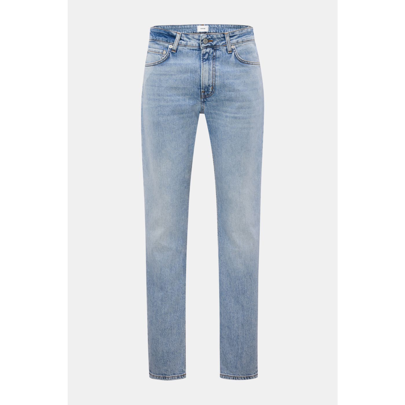 Haikure Blue Cotton Flared Jeans