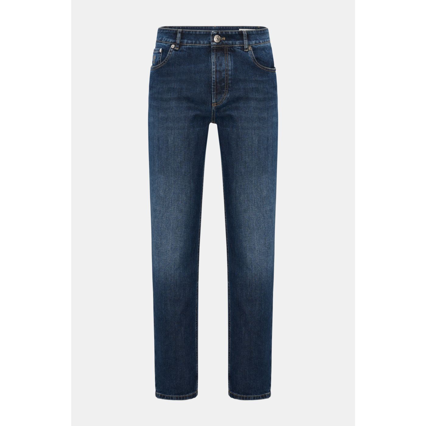 BRUNELLO CUCINELLI jeans 'Traditional Fit' navy | BRAUN Hamburg