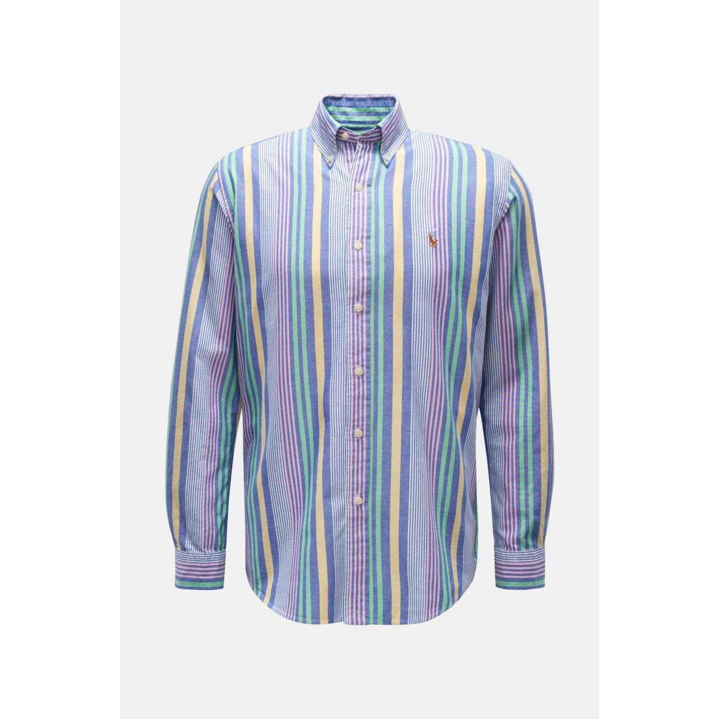 POLO RALPH LAUREN casual shirt button-down collar grey-blue