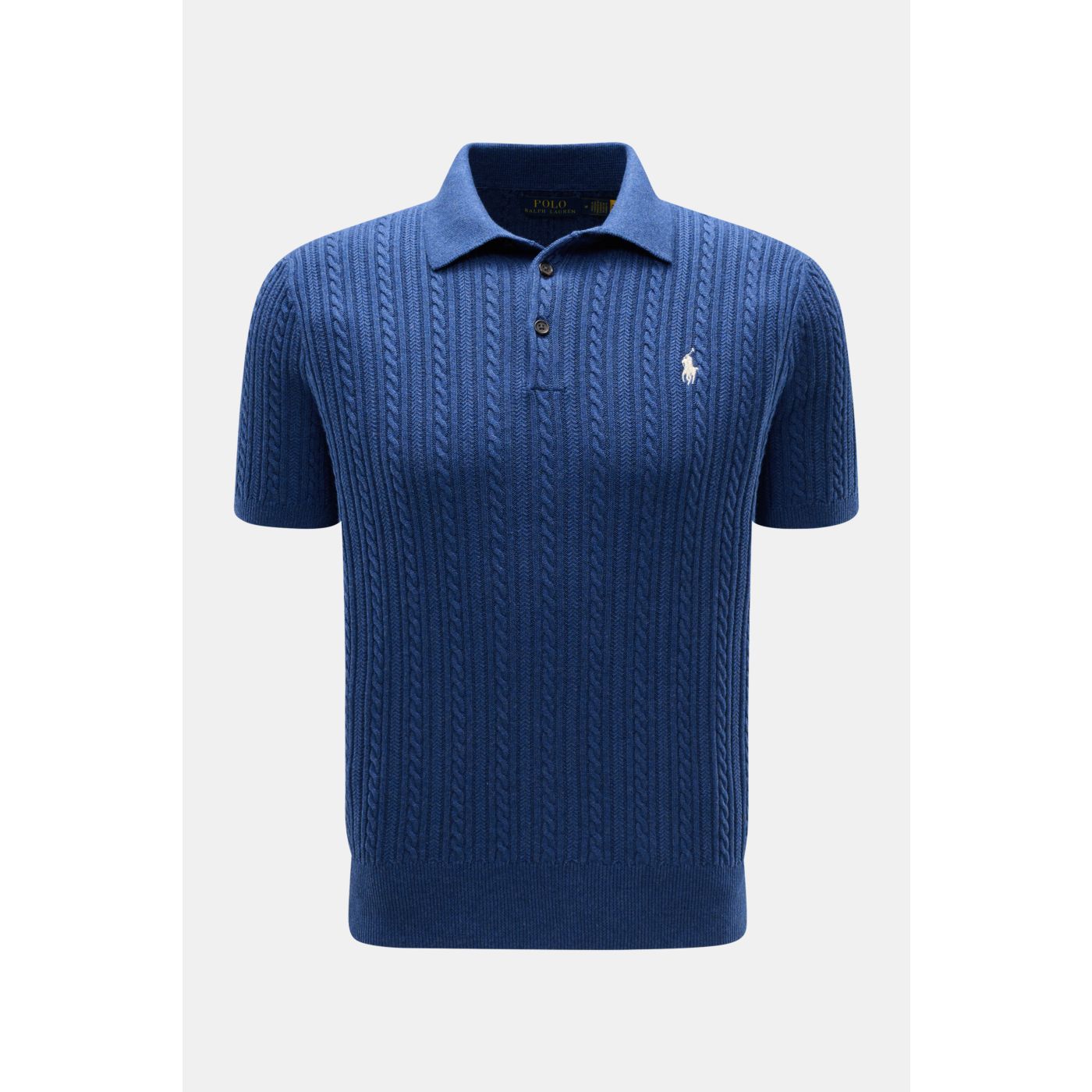 POLO RALPH LAUREN short sleeve knit polo navy | BRAUN Hamburg
