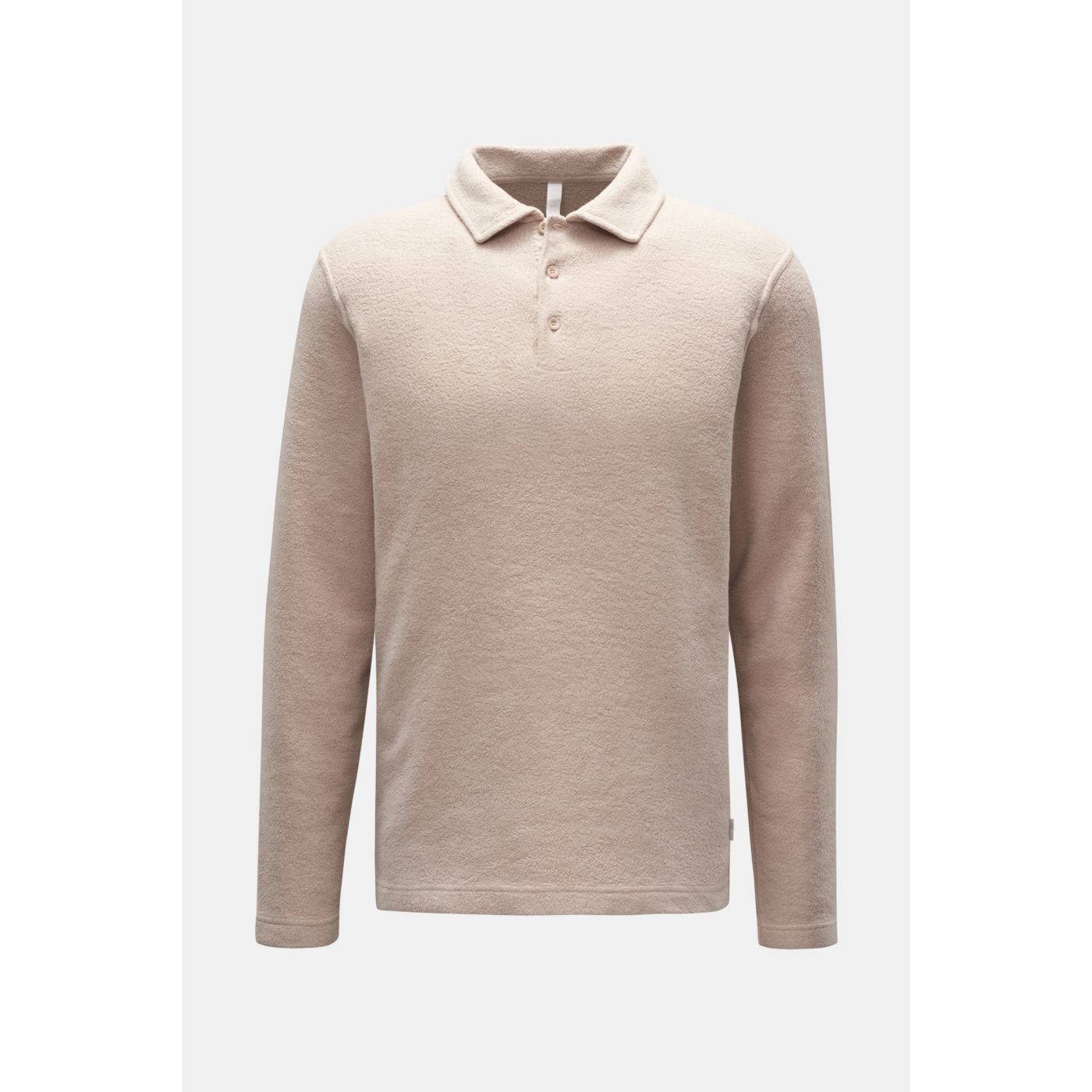 W _ (BEIGE) Coastal Stripe Knit Polo (6128001)