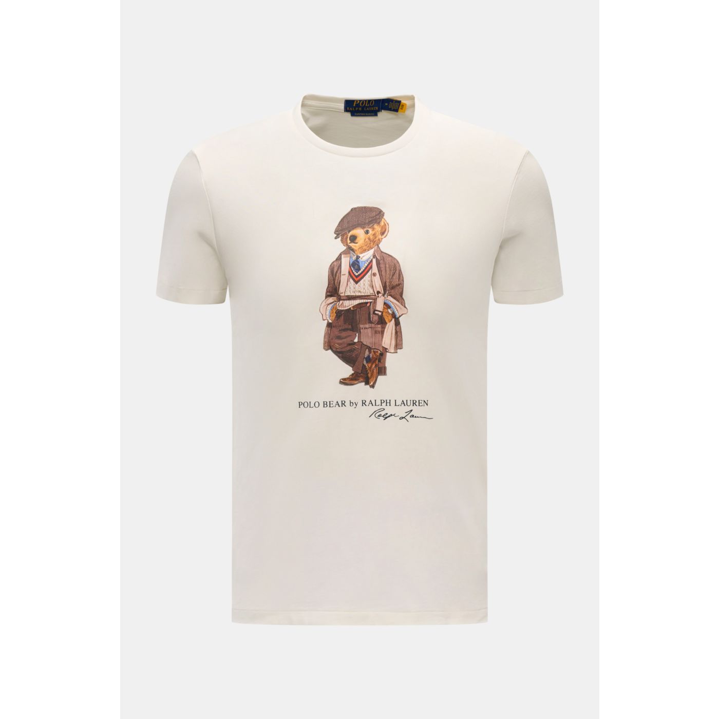 POLO RALPH LAUREN crew neck T-shirt off-white | BRAUN Hamburg