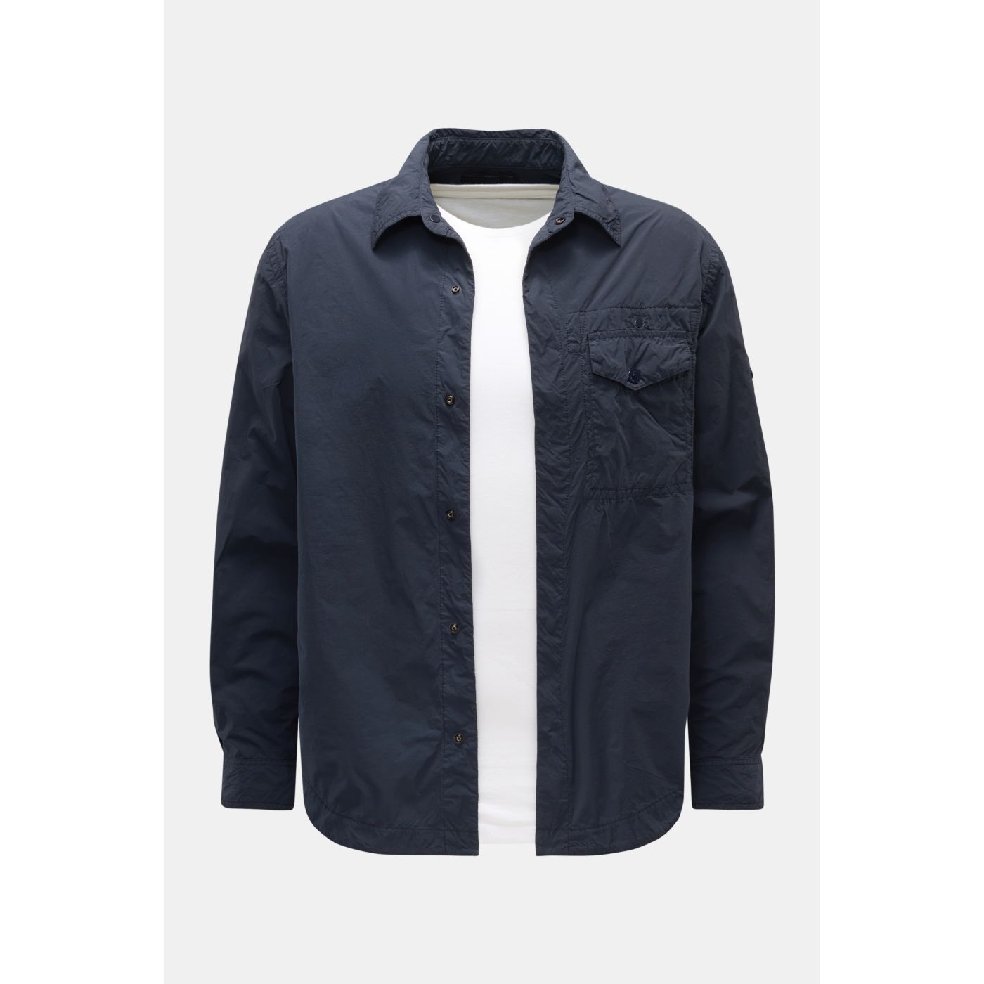 STONE ISLAND overshirt 'Camicia Ghost Piece' navy | BRAUN Hamburg
