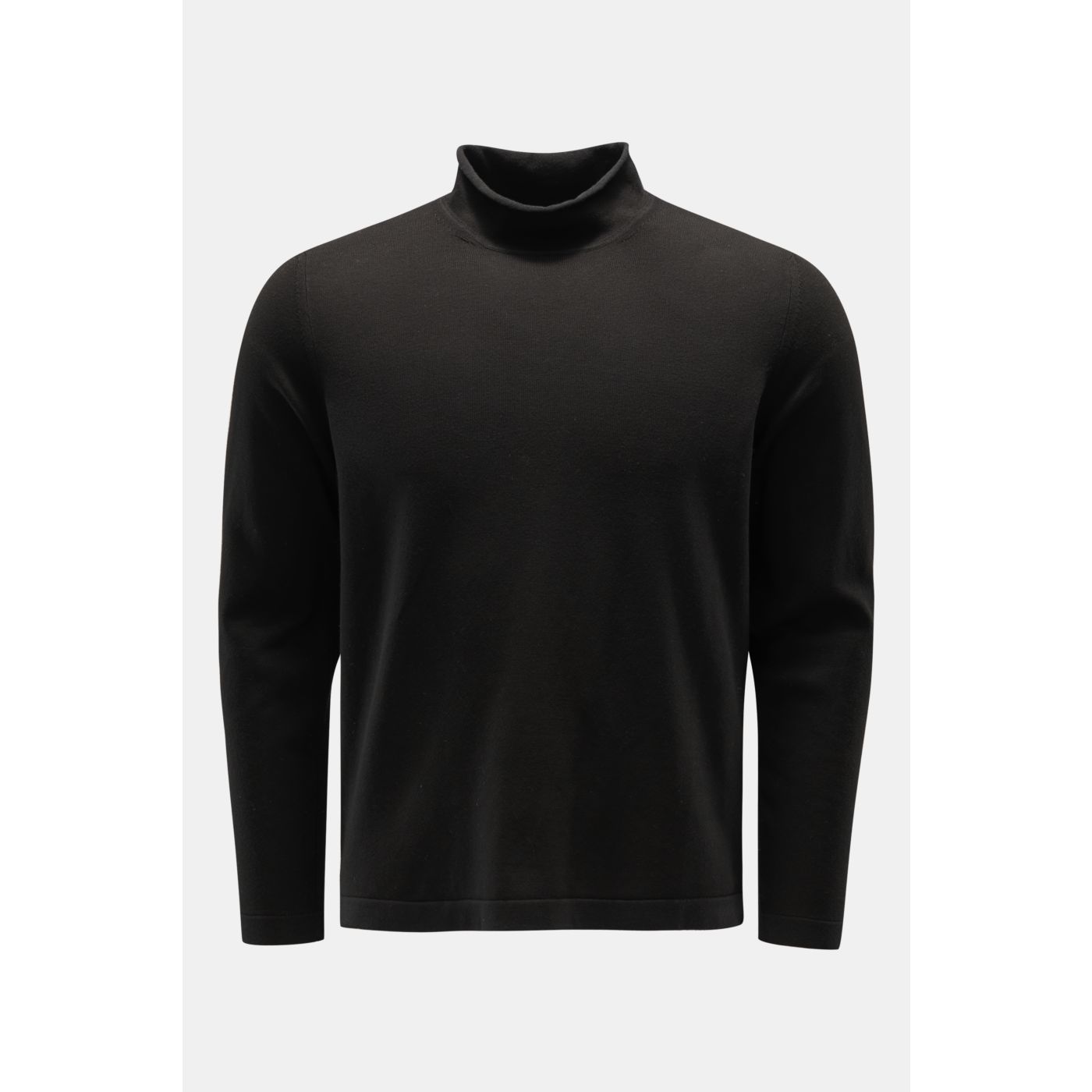 04651/ A TRIP IN A BAG jumper 'Foggy Roll Crew' black BRAUN Hamburg