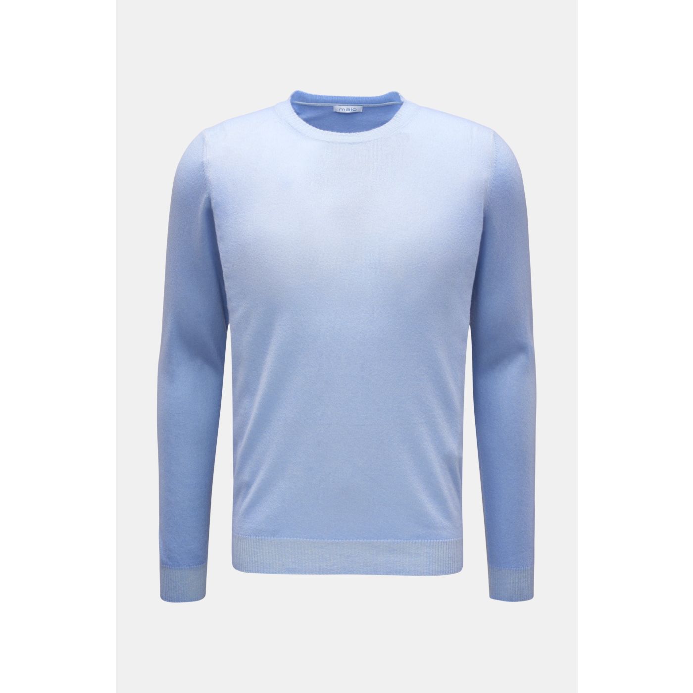 MALO crew neck jumper light blue BRAUN Hamburg