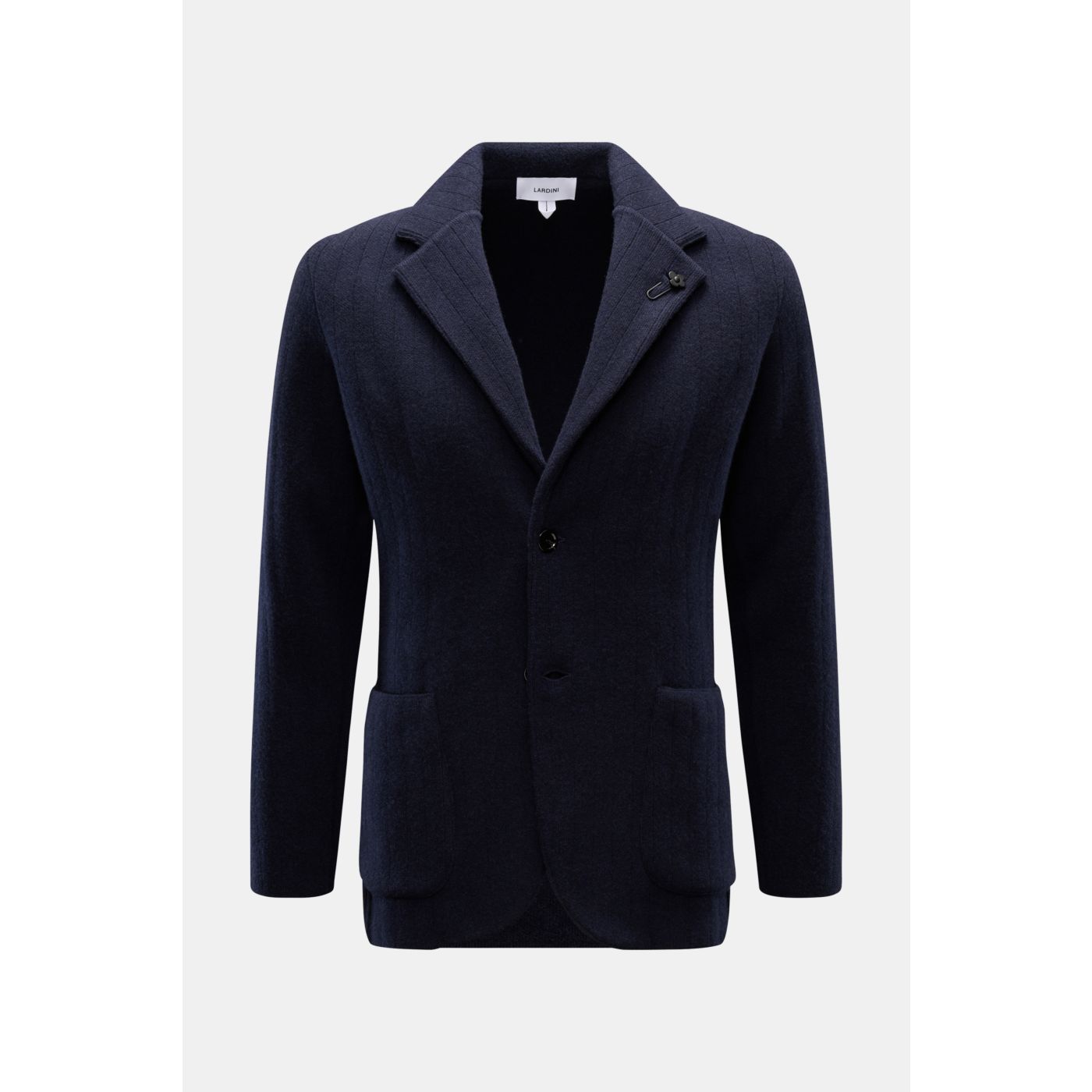 値下げ LARDINI wool knit jacket (ネイピー XS) 7310_063986_210_lardini-