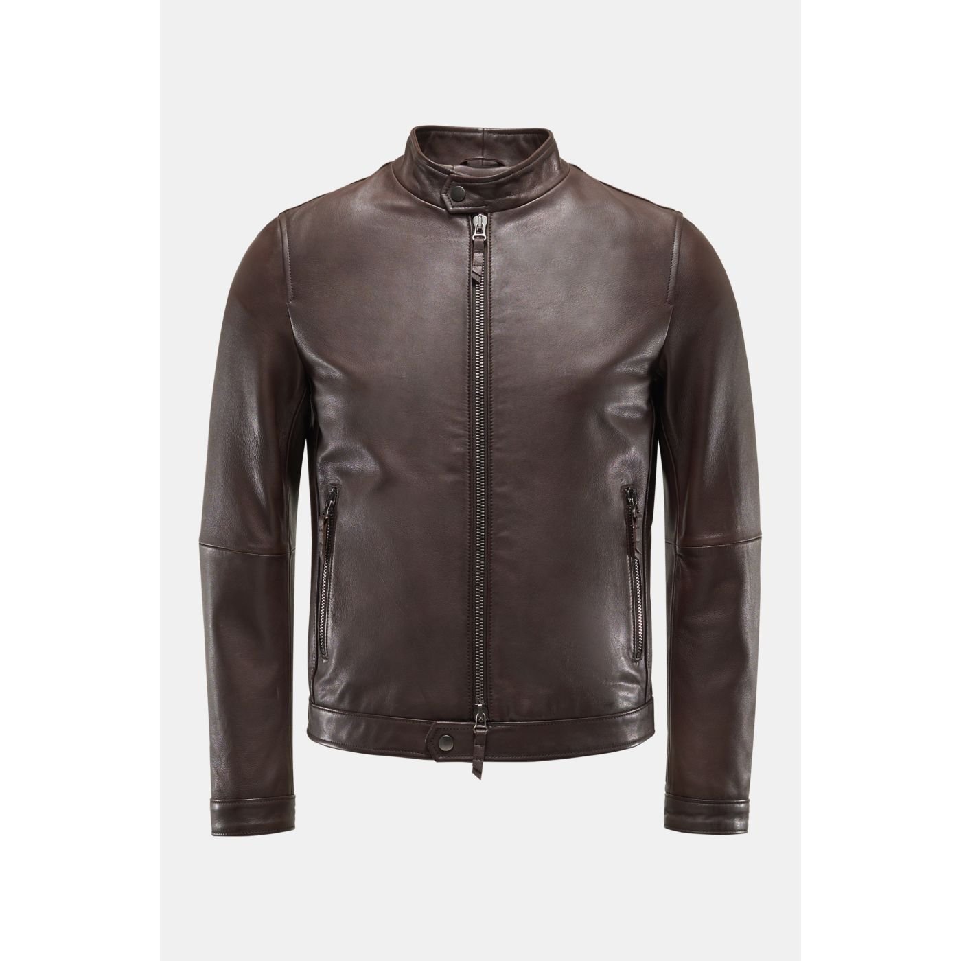 GMS-75 leather jacket dark brown | BRAUN Hamburg