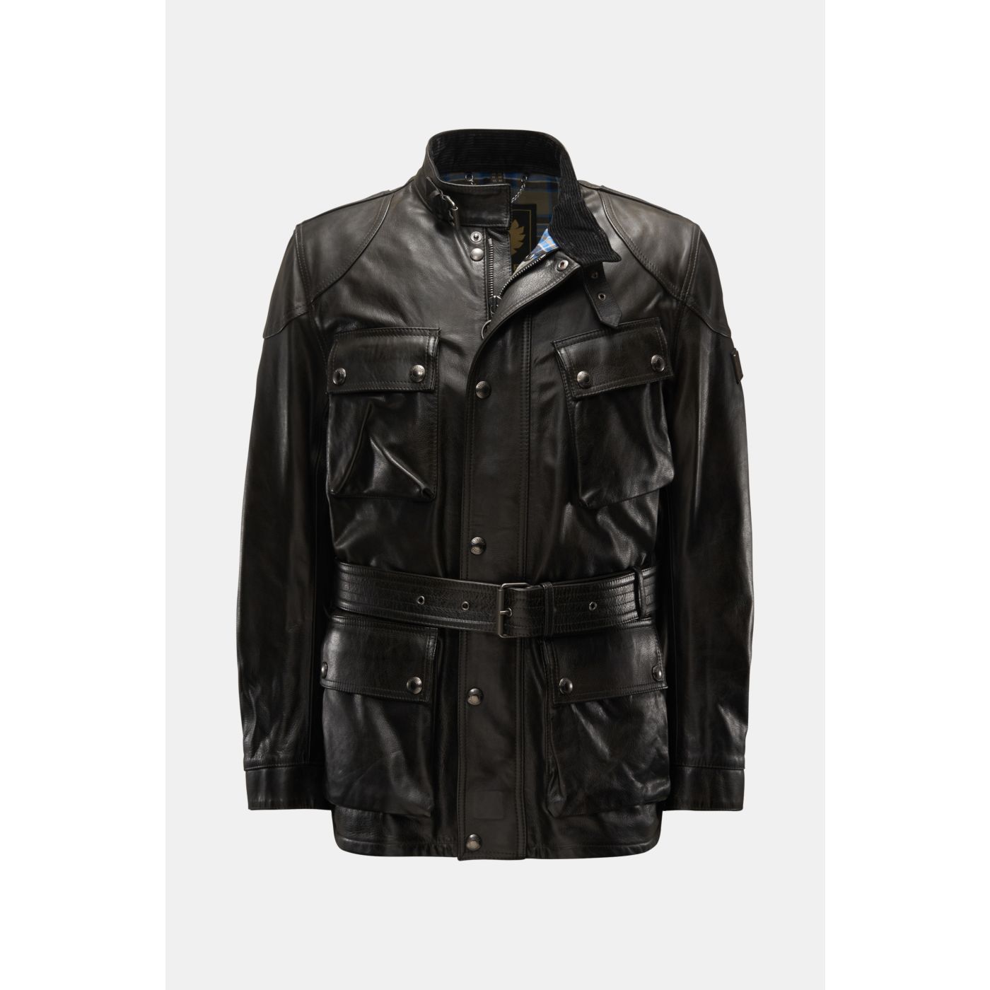 BELSTAFF leather jacket Trialmaster Panther black BRAUN Hamburg