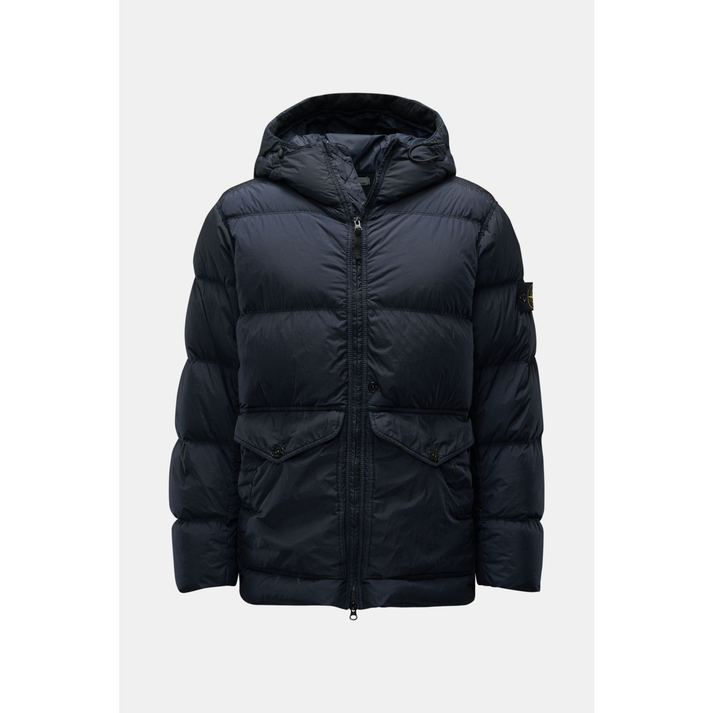 ジャケット・アウター GARMENT DYED CRINKLE REPS NY DOWN Stone Island 2022 Black Garment Dyed Crinkle Reps R-NY Down