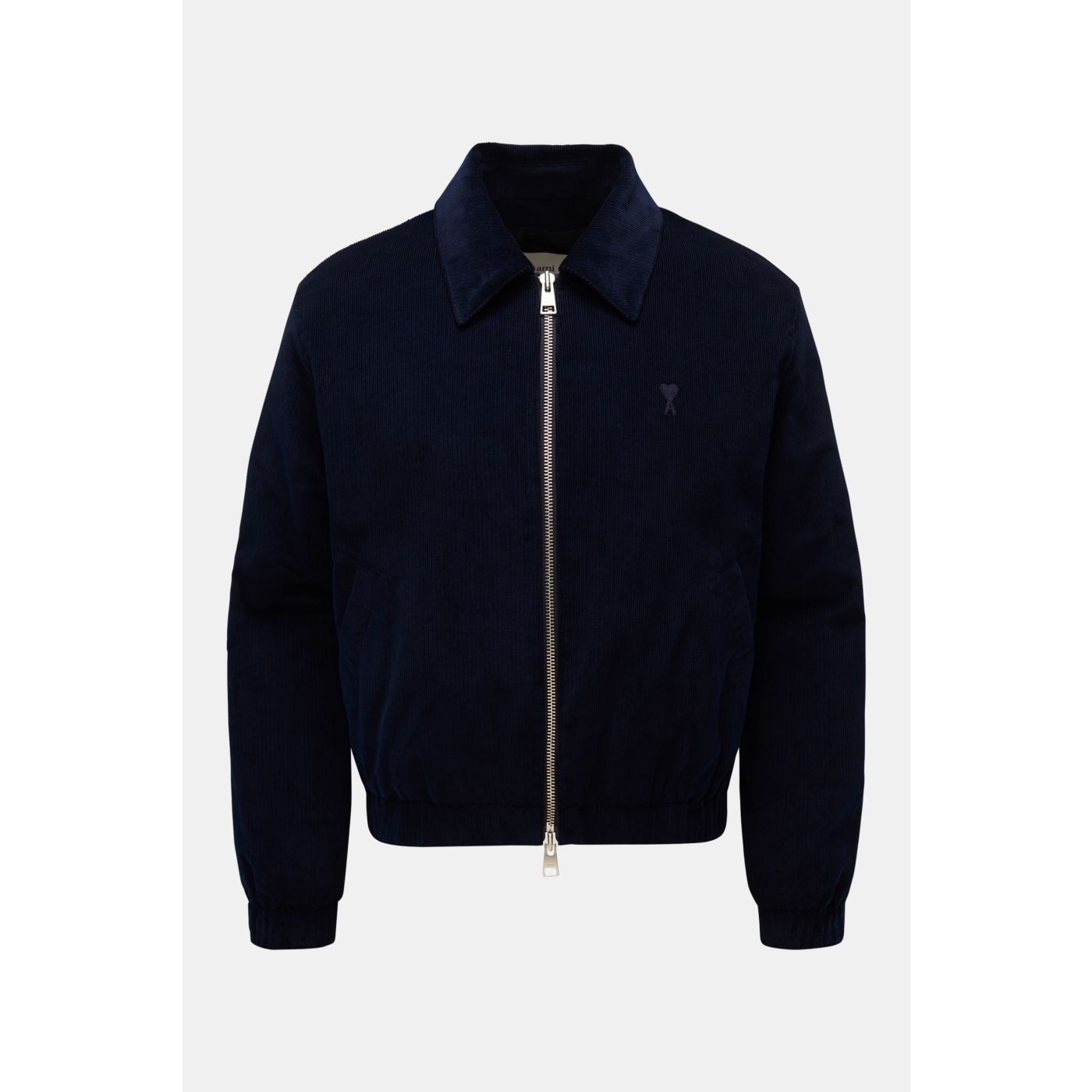 AMI PARIS corduroy blouson navy | BRAUN Hamburg