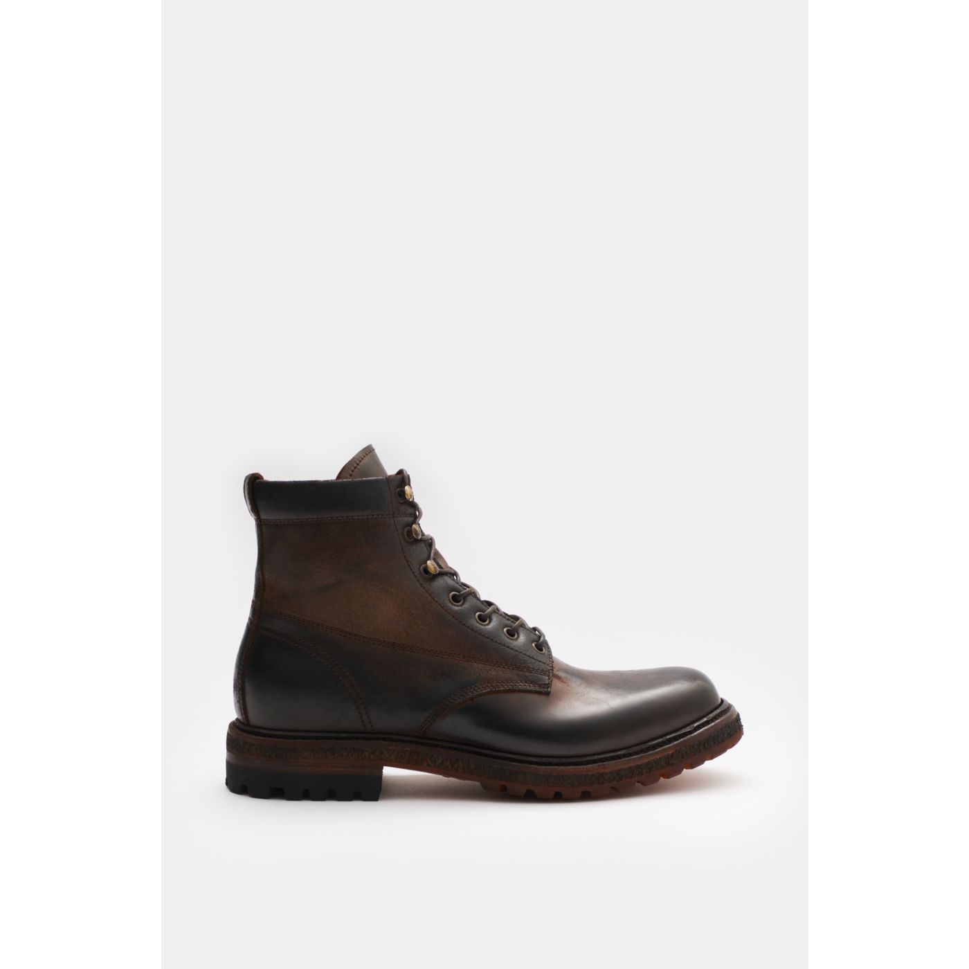 なないろSilvano Sassetti SILVANO SASSETTI lace-up boots 'Culata Reverse' dark brown | BRAUN