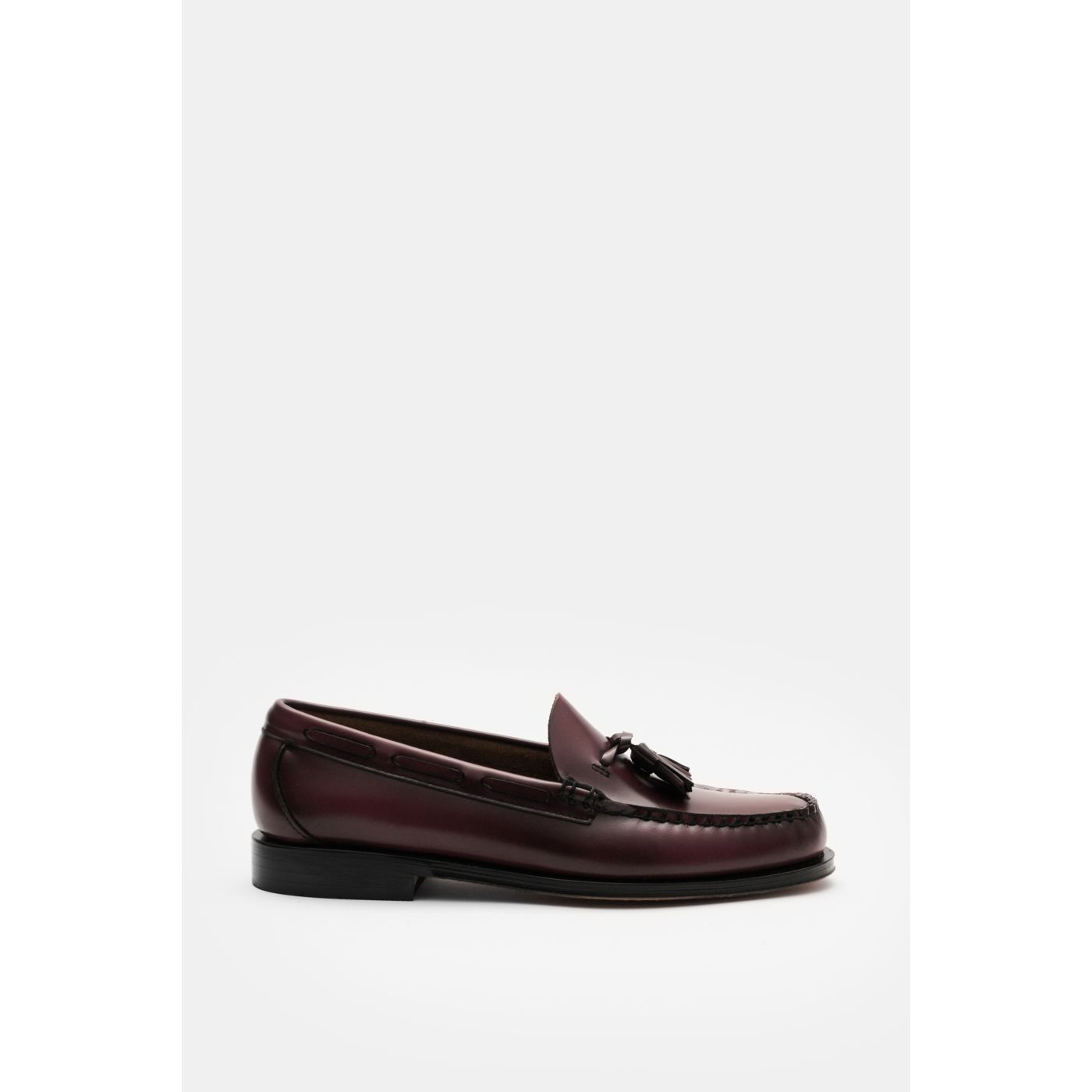 BASS tassel loafers 'Weejuns Larkin' burgundy BRAUN