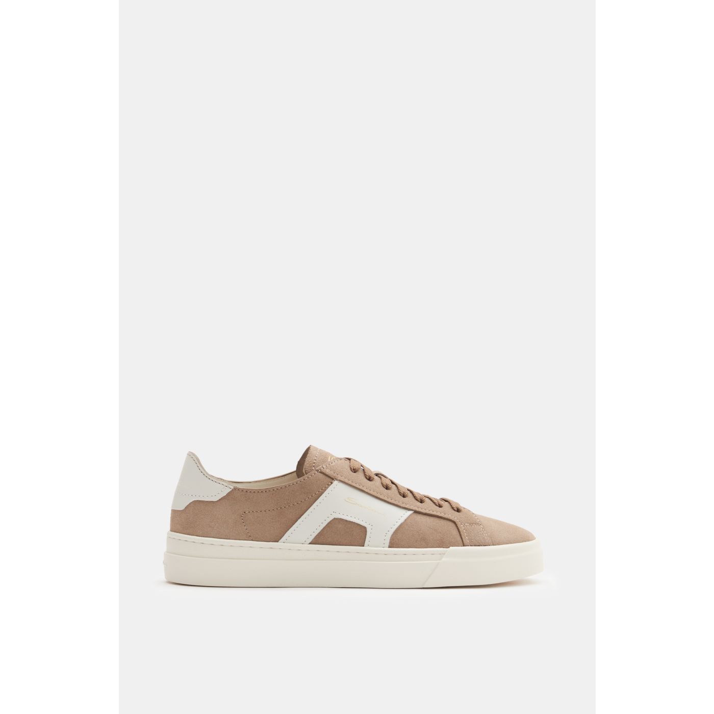 Santoni CARMEL-5 TAN 27㎝ Zapato Cambridge Hombre Cuero Tostado Guante 0035302