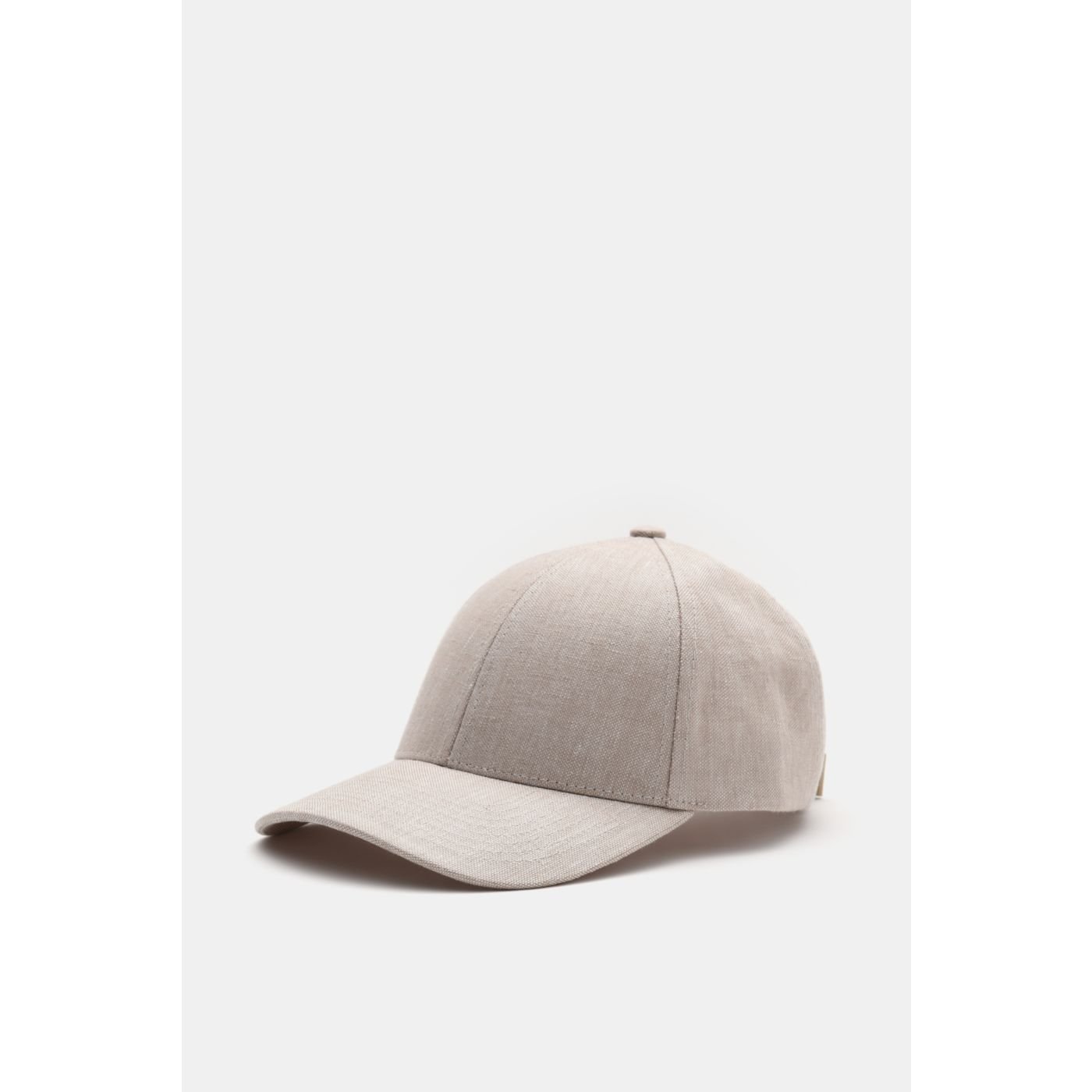 VARSITY HEADWEAR linen baseball cap beige | BRAUN Hamburg