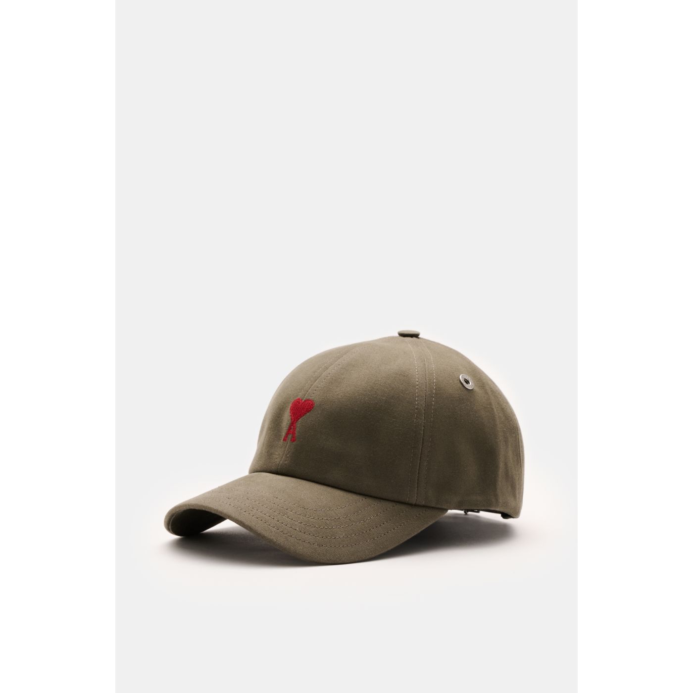 AMI PARIS baseball cap grey-green | BRAUN Hamburg