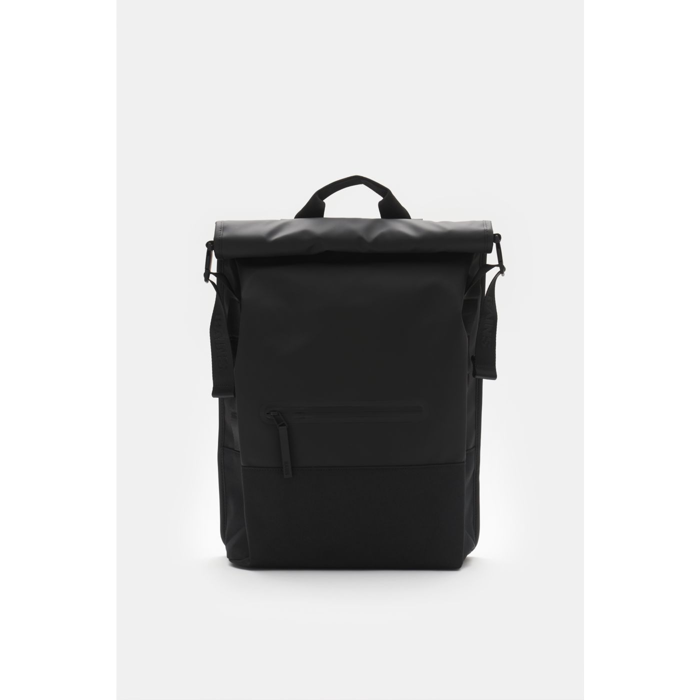 RAINS backpack 'Trail Rolltop' black BRAUN Hamburg