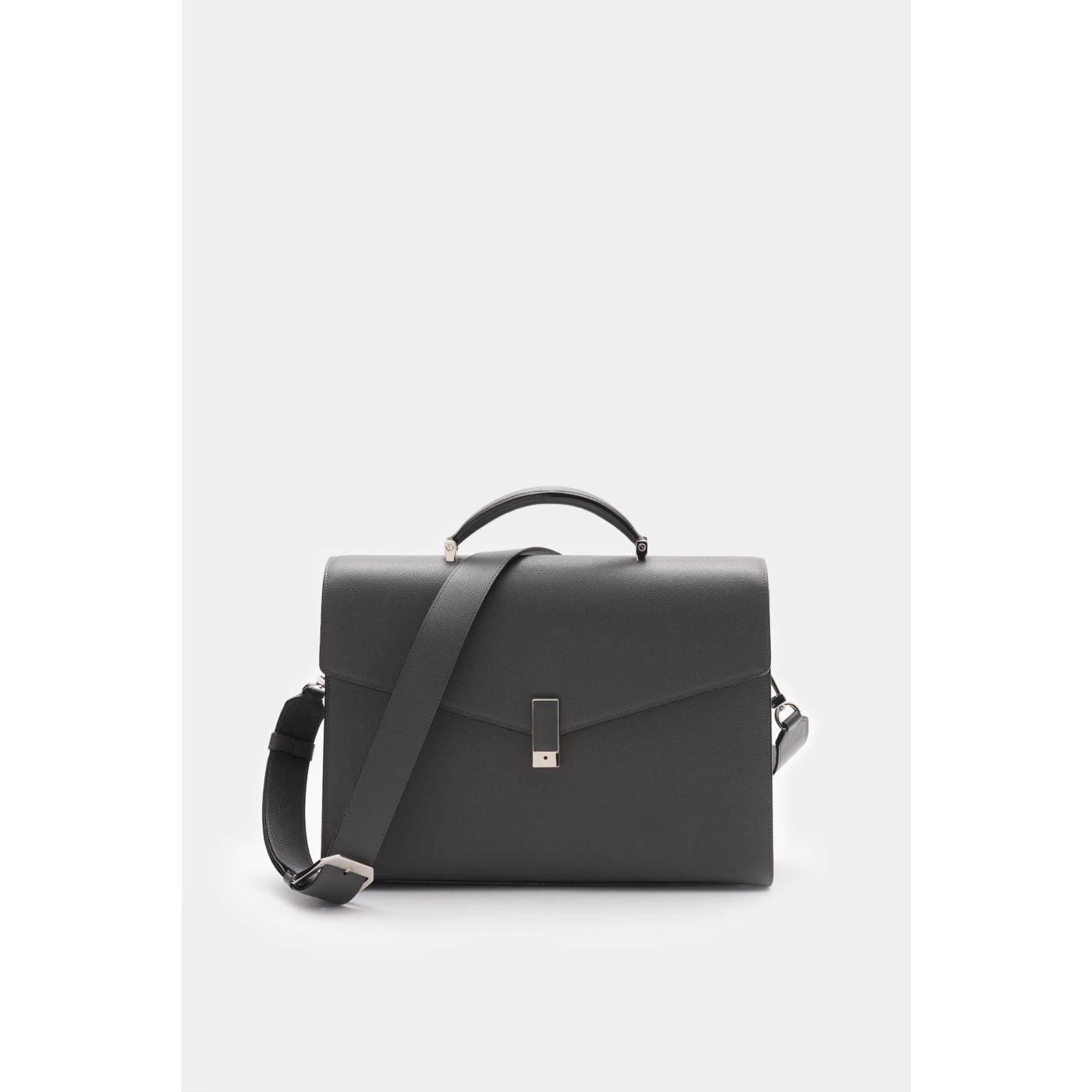 VALEXTRA briefcase 'Iside' grey BRAUN Hamburg