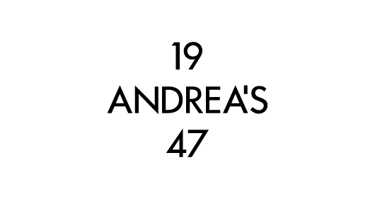 Logo 19 Andrea’s 47